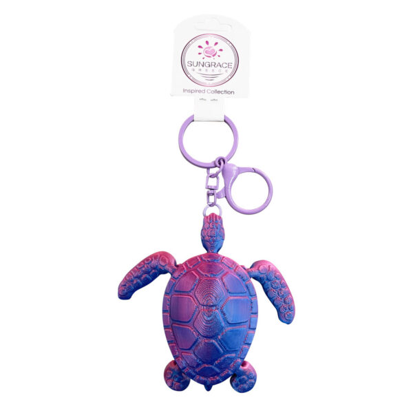 SG25-221-(2) Μπρελόκ Πλαστικό 3D Turtle 3