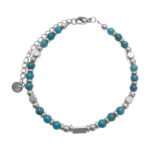 Βραχιόλι Stainless Steel Πέτρες Συσκευασία 8 Τεμάχια